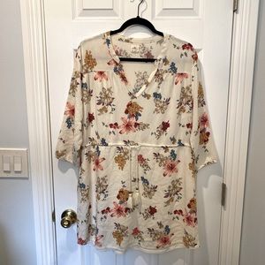 O’Neill floral dress size xl
